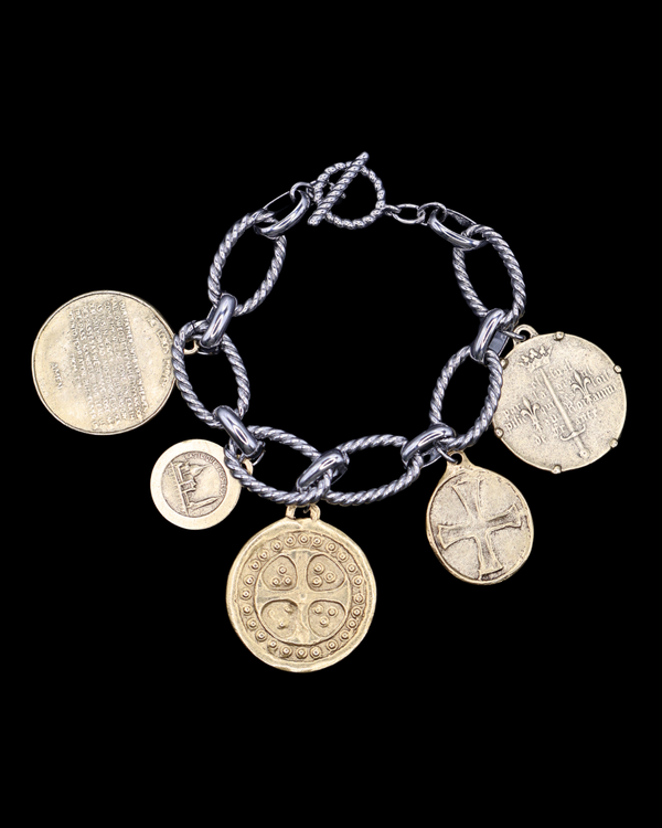 Saints Charm Bracelet