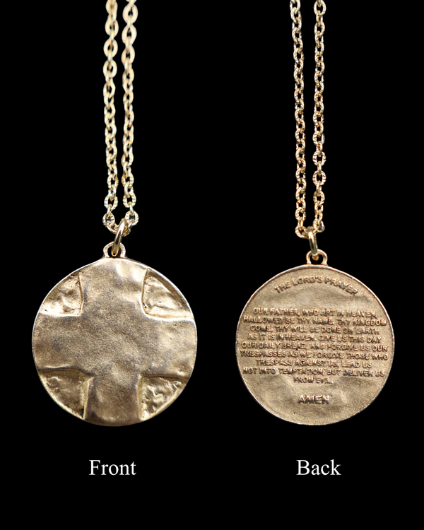Single Lord's Prayer Medallion
