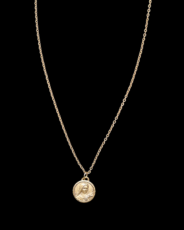 St. Thérèse of Lisieux Single Medallion