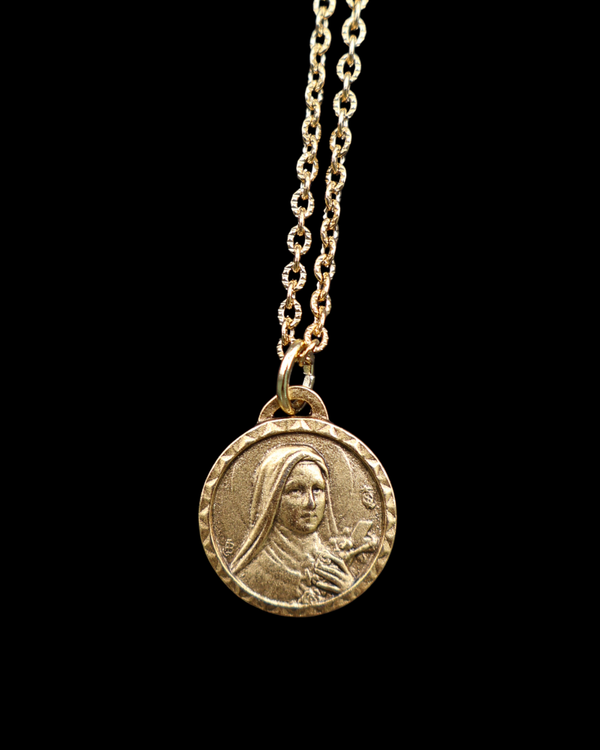 St. Thérèse of Lisieux Single Medallion
