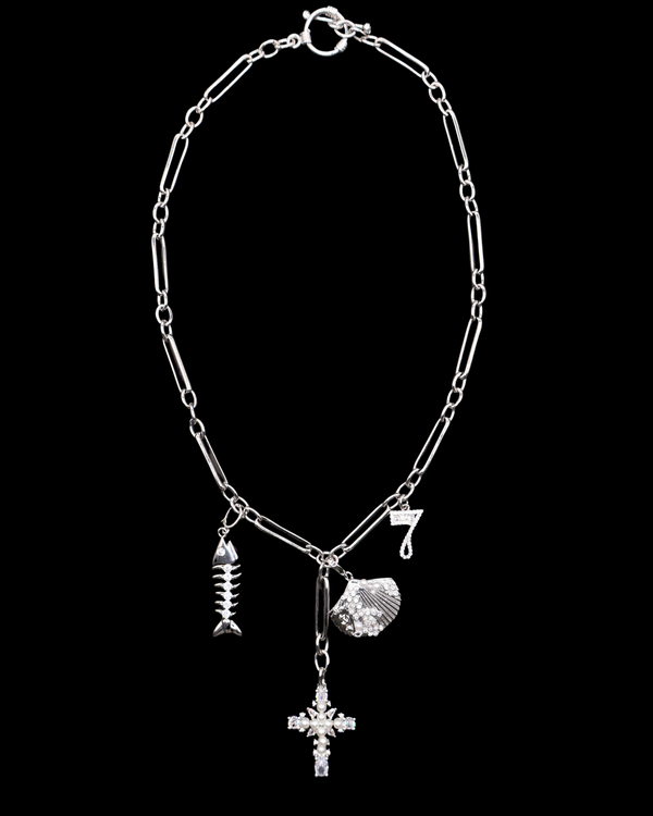 Silver Sea Necklace