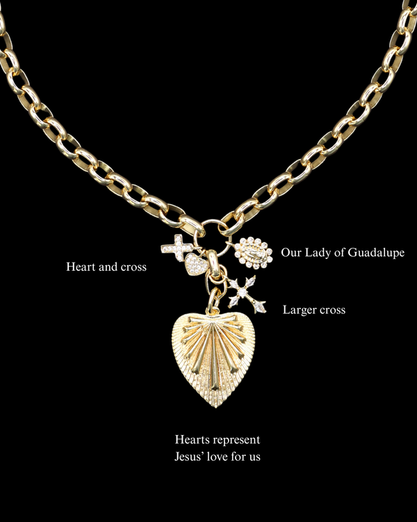 Classic Heart Charm Necklace