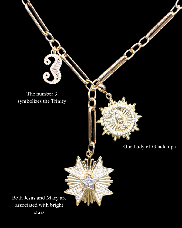Our Lady Star Necklace