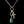 Malachite Drop Necklace