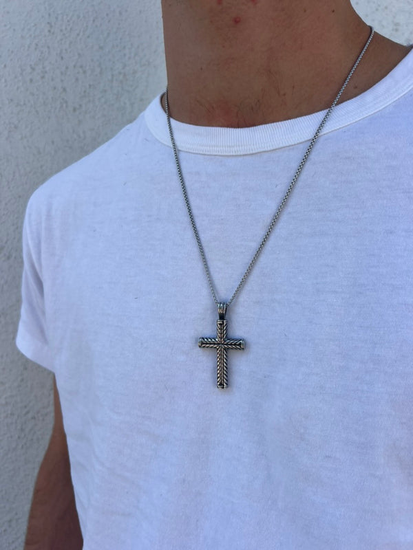 Men's Silver Cross