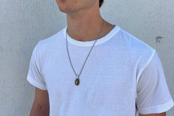 Men's Virgin Mary Necklace