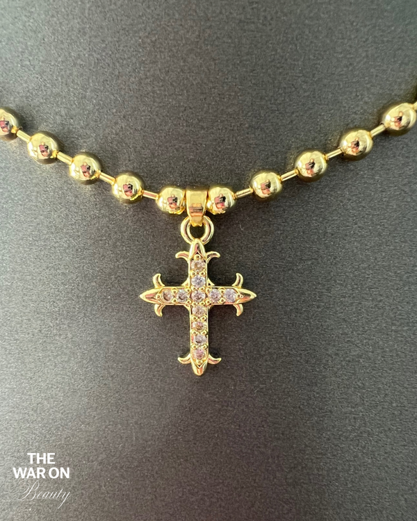 Gothic cross necklace