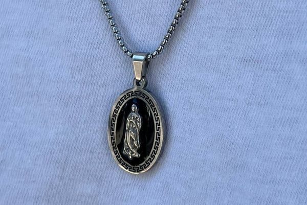 Men's Virgin Mary Necklace
