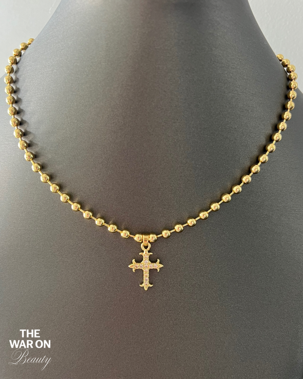 Gothic cross necklace