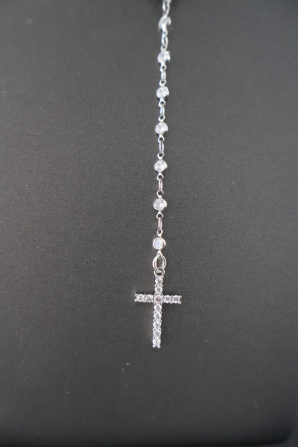 Sparkle Cross Lariat