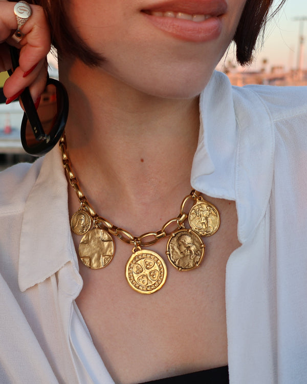Saints Charm Necklace