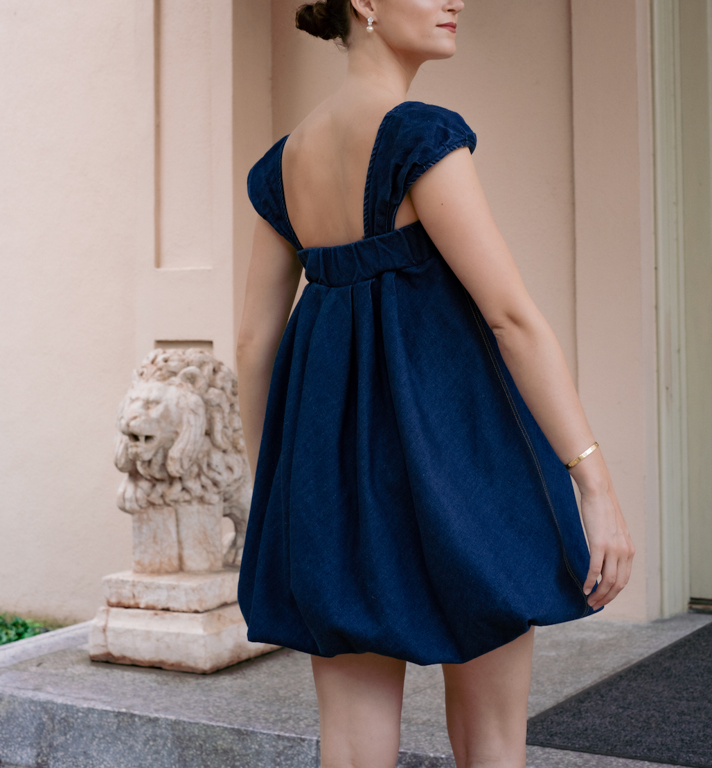 Jay Day Women's The Promise Bubble Dress (Denim) Jay Day Women's The Promise Bubble Dress (Denim)