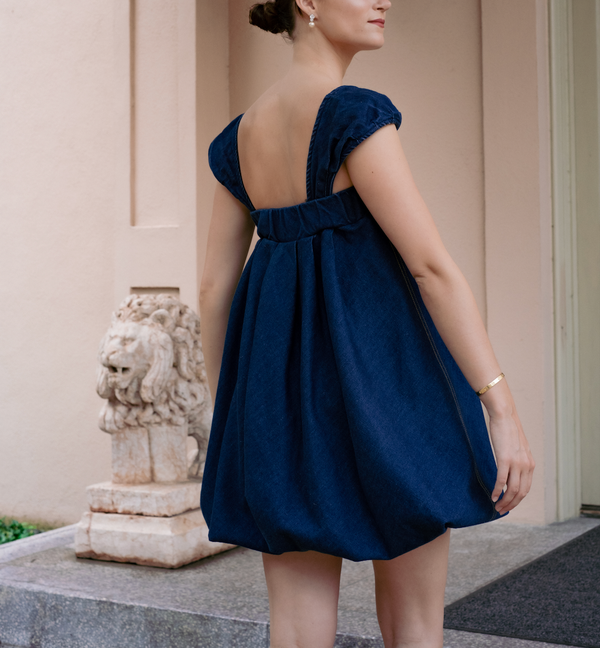 The Promise Dress (Denim Bubble Dress + Top)