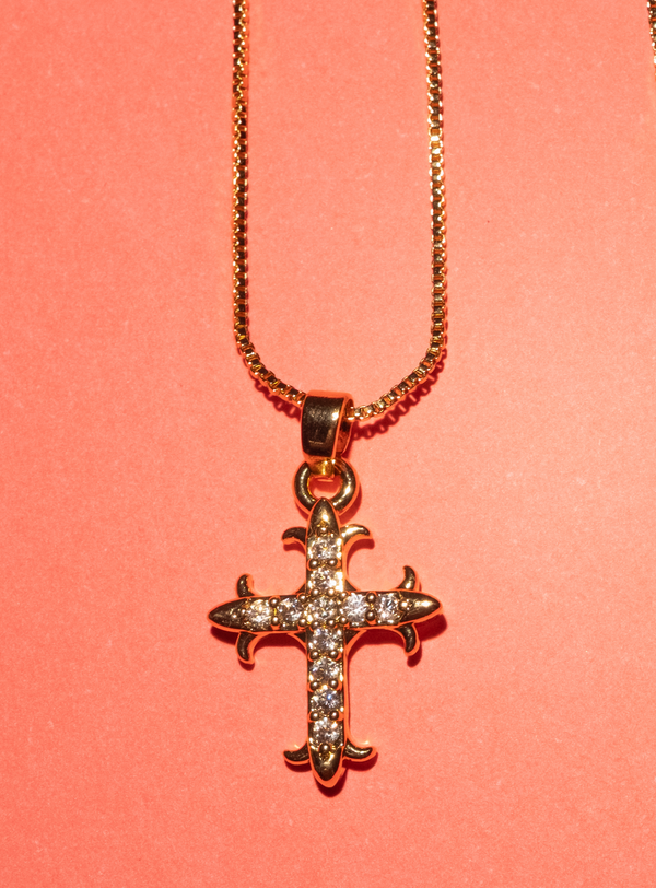 Dainty gothic cross