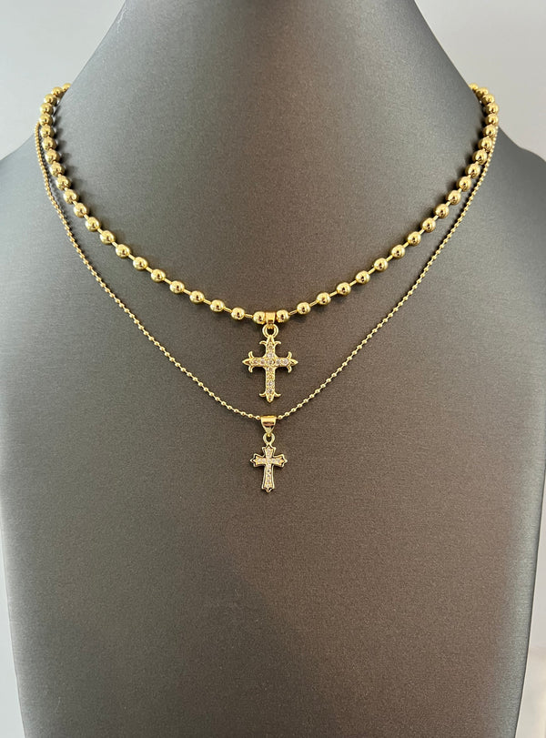 Mini gothic cross